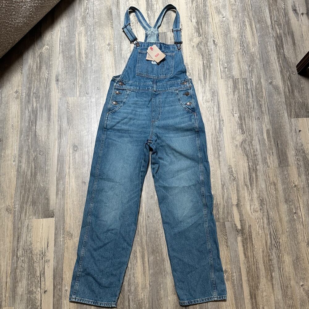 Levi's Women's Vintage Overalls Fresh Perspective Size XS FLAW READ